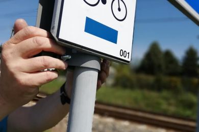 Odnowienie oznakowania tras rowerowych w Bielsku-Białej cz.II /2020